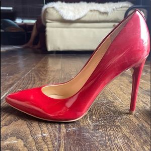 Red Patent Leather Stiletto HOT